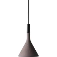 Foscarini Aplomb mini hanglamp bruin, marrone beton