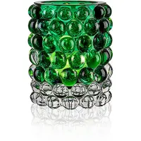 Skogsberg & Smart Hurricane Boule Kaarshouder Regular 12 Cm Groen - Kaarshouders Glas Green - SSHURRBOULE004