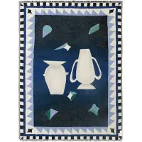 &tradition Momento JH46 plaid 180x130 cm Midnight blue