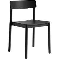&tradition Betty TK2 Zijstoel Black Lacquered Ash