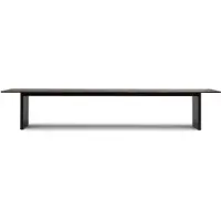 Normann Copenhagen Panel tafel 100x420cm black/dark brown