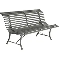 Fermob Louisiane Bench 150 - Banken Gegalvaniseerd Staal Rosemary - 100048