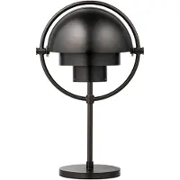 Gubi Multi-Lite draagbare lamp Black brass