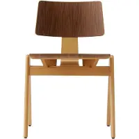 &tradition Daystak RD1 bijzetstoel Beech-walnut