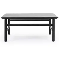 Normann Copenhagen Grow salontafel 80x80cm black oak