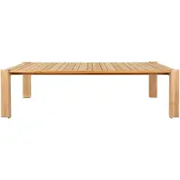 Gubi Atmosfera eettafel Teak, 281x105 cm