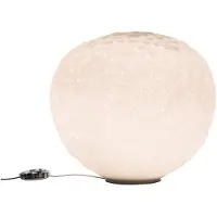 Artemide Tafellampe , Meteorite, dimbare, Wit, Woonkamer, Glas, Designer