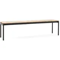 &tradition Wilde AV28 bank large 180x40 cm Warm black