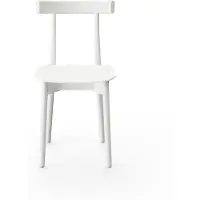 Nine Skinny Stoel White