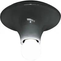 Artemide Teti Wand-/plafondlamp Antraciet - Plafonnières Acryl Anthracite - A048150