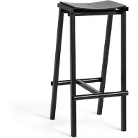 HAY Taburete 8 high barkruk 75 cm Zwart