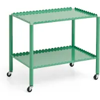 HAY Arcs Trolley Low - Soft Jade Green