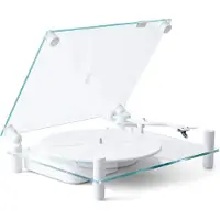 Transparent Sound Platenspeler White