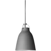 Fritz Hansen Hanglampe , Caravaggio P1, dimbare, Grijs, Woonkamer, Metaal, Designer