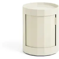 HAY Facet Cabinet 100 bijzettafel Eggshell