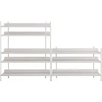 Muuto Compile Shelving System Opslagsysteem Grey | Configuration 7