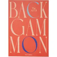 Printworks Art Of Backgammon Spel - Spelletjes Acryl Red - PW00544