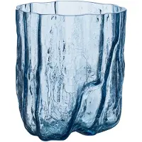 Kosta Boda Crackle vaas 27 cm Circulair glas