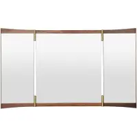 Gubi Vanity 3 Wandspiegel 117x60 Cm Walnoot - Wandspiegels Walnootfineer Walnut - 10121926