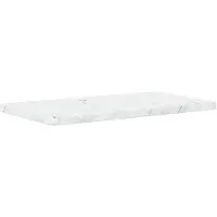 Montana Panton Wire bovenblad 18,8x34,8 cm White marble