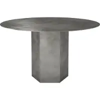 Gubi Epic Steel eettafel misty grey