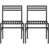 Nine 19 Outdoors Eetkamerstoel Black