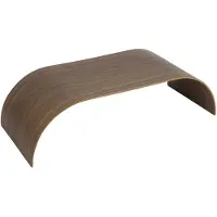 AYTM Curva blad/bovenpaneel voor Curva wandplank 62,2 cm Walnotenhout