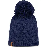 Buff Buffunisex. 123515 Beanie van breiwerk en fleece Caryn blauw (OSFA), Casual, Sportief, Buiten, Meerdere sporten, Acryl