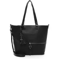 Tamaris Shopper 'Nele' zwart