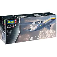 Revell 03807 Antonov AN-124 Ruslan Vliegtuig (bouwpakket) 1:144