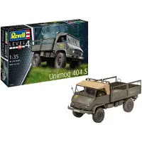 Revell Modelbouwpakket Militaire voertuigen - 03348 Unimog 404 S - Militair Voertuig Plastic - 1:35 -