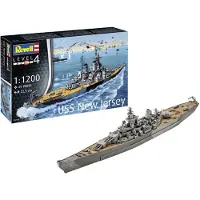 Revell 1/1200 Battleship USS New Jersey