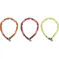 ABUS Fietsslot Kettingslot - 1500 Web - Security level 3 - rood - 110 cm - Geschikt voor kinderfietsen