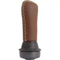 Gazelle aero handvat met draaibel, 145mm, bruin/zwart
