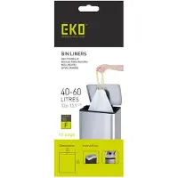EKO Vuilniszakken - 40 tot 60 liter (12 stuks, Type F, Extra sterk)