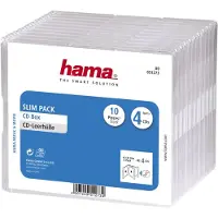 Hama CD DOZEN 'SLIM-PACK' 4 PER 10