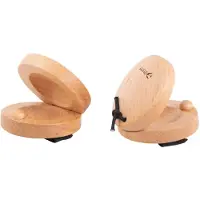 Classic World Houten Castagnetten, 2st.