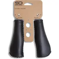 Selle Orient fiets handvatten 135mm zwart microvezel leer