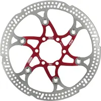 Elvedes Floating rotor 160mm 108g 6 gaats+bout rood 2015148