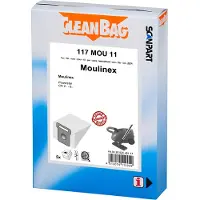 Cleanbag 117mou11 Stofzak Moulinex Powerstar