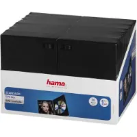 Hama Dvd-Box Black 30-Pack Red