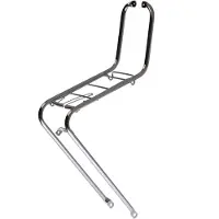 Steco Voordrager 28\" met klem en lamphaak chroom blanke lak