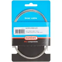 Elvedes Shimano versnellingskabel, 2,25 meter, 1,1 mm, zilver