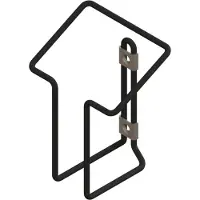 Steco Houder Voor Acculader Wandmontage Matzwart