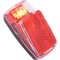 Edge Achterlicht voor spatbord - - 1 LED - Met batterijen - Verpakking in bulk - Verhoogde veiligheid - Eenvoudige installatie