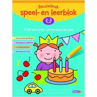 Deltas Reuzeleuk speel- en leerblok alereerste oefenspelletjes (2-3 jaar)