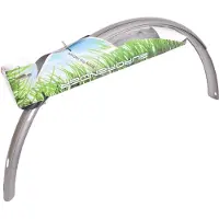 Euro Spatbordenset Rapido 46 Mm - 28 Inch Kunststof Smoke