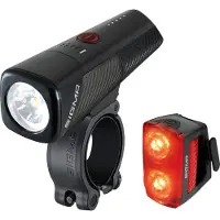 Sigma BUSTER 800 USB LED Verlichtingset - 800 Lumen - BUSTER RL 150 Flash USB achterlicht met remlicht functie - Li-ion accu - Oplaadbaar