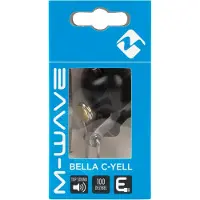 M-Wave mini bell "bella c-yell"copper, ø 30mm, 22,2 - 40mm bracket, with mounting clamp, 100 db, 48g