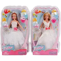 Toys Amsterdam Tienerpop Calleigh Bruid- 29 Cm Wit